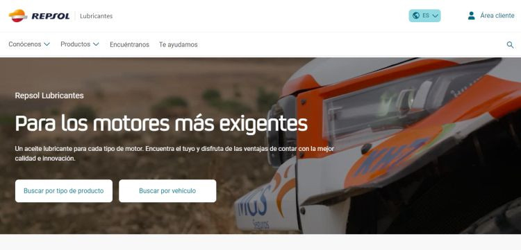 Repsol Lanza Una Nueva P Gina Web De Lubricantes