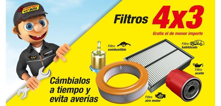 confortauto campaña filtros