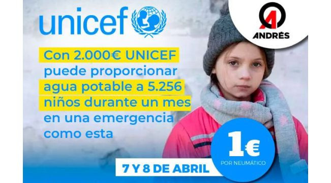 Donacion Neumaticos Andres Unicef Ucrania