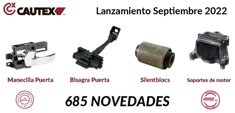 Cautex Lanzamiento Septiembre 2022