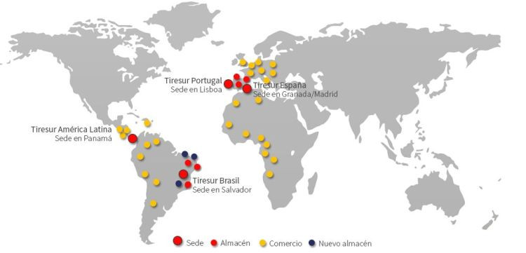 Tiresur expansion brasil