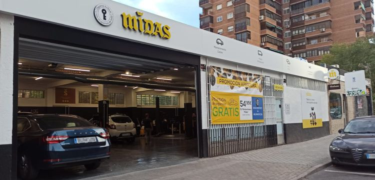 Midas taller madrid