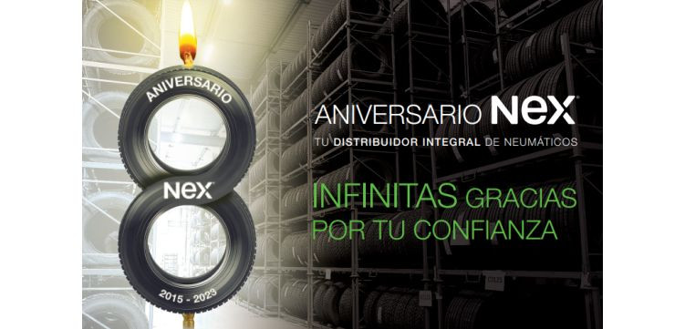 Nex 8 aniversario