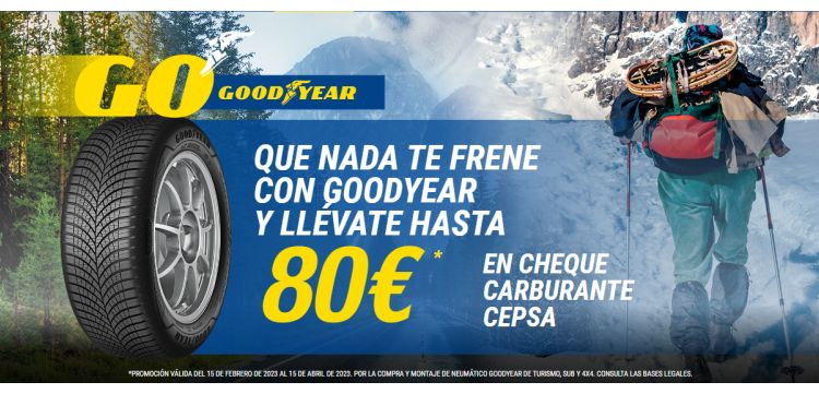 Goodyear promocion carburante