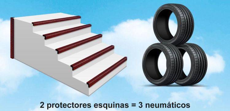 TNU protector esquinas neumaticos usados