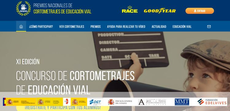 Premios cortometrajes seguridad vial goodyear fundacion race