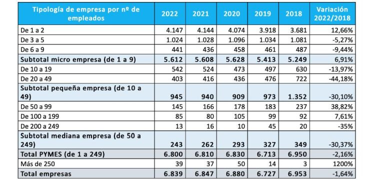 Numero empresas automocion ganvam