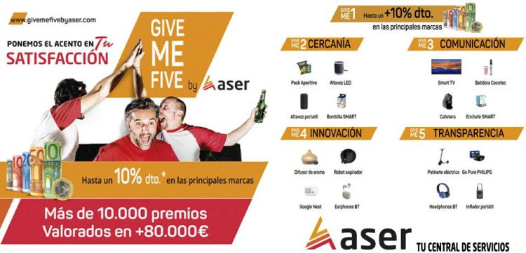 Give me five aser dia6