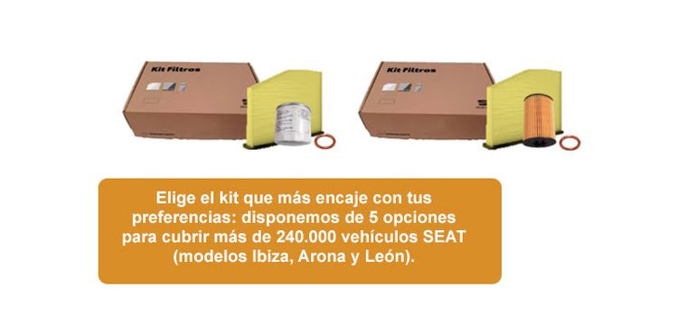 Pro service kits mantenimiento