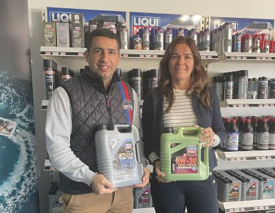 Alexandre Estima Ana Berrocal Liqui Moly Iberia