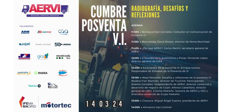 Aervi cumbre posventa vehiculo industrial