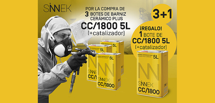 SINNEK promocion CC 1800