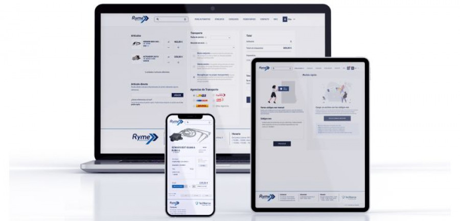 Ryme automotive portal b2b