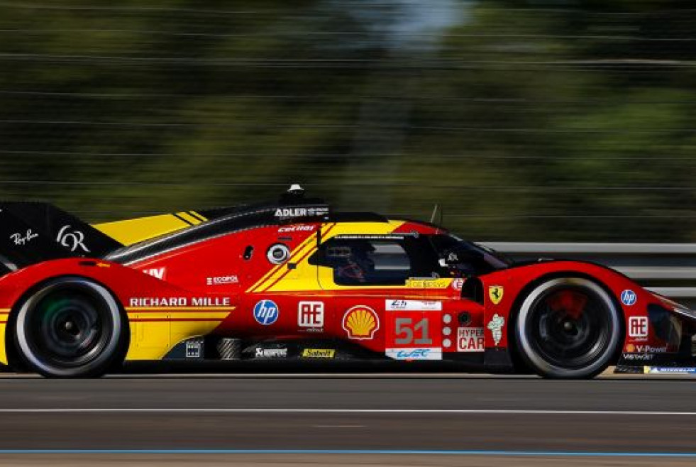 24 Horas de Le Mans 2024 Ferrari y Michelin