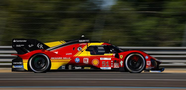 24 Horas de Le Mans 2024 Ferrari y Michelin