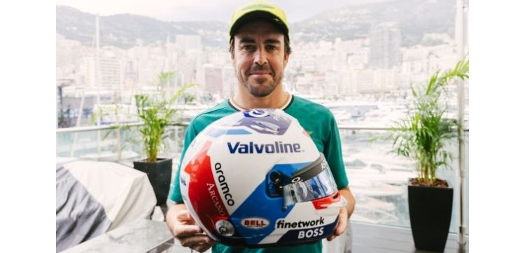 Valvoline fernando alonso casco