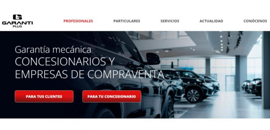 NUEVA WEB DE GARANTIPLUS PROFESIONALES