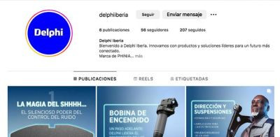 Delphi Iberia instagram