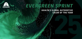 Axalta 2025 Global Automotive Color of the Year Evergreen Sprint