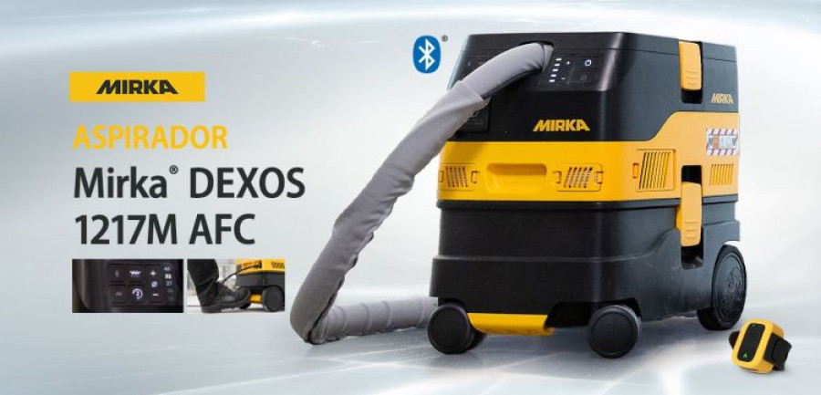 Aspirador Mirka Dexos 1217M AFC