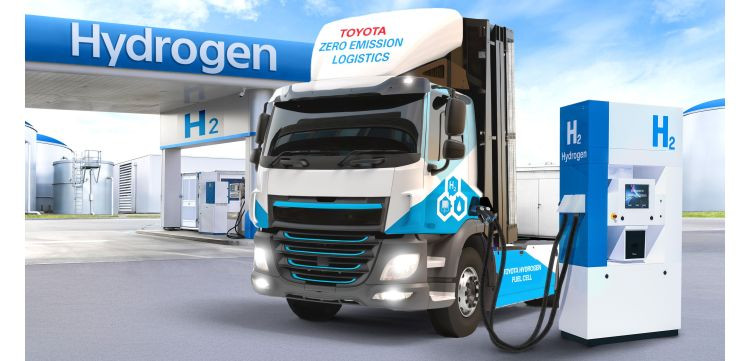 Toyota hidrogenera camion