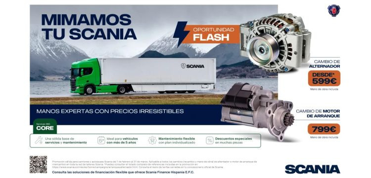 Scania campaña servicio