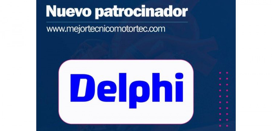 Delphi patrocinador mejor tecnico motortec