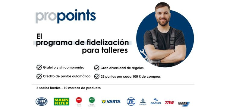 Propoints programa fidelizacion talleres ZF